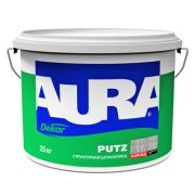 Структурная штукатурка Aura Dekor Putz декор Короед 2мм ,25кг