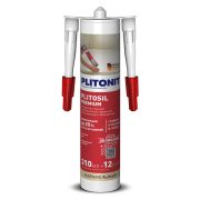 PLITOSIL PREMIUM сверхэластич. силикон. герметик для влаж помещ. 310мл Карамельный