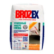 Клей BROZEX Усиленный Фибро KS 111 (C1T S1), 25 кг (1/48)