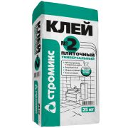 Клей плиточный СТРОМИКС №2 25кг (1/50)