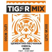 Цементно-песочная смесь М300 Tiger Mix 25кг ГОСТ 31357-2007