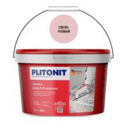 Затирка цементная эластичная Plitonit Colorit Premium светло-розовая 2 кг