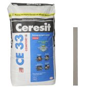 Затирка Ceresit CE 33 Comfort №07 серая 25 кг