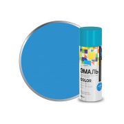 Аэрозольная эмаль ЛАКРА Color универсальная, голубой