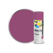 Аэрозольная эмаль ЛАКРА Color универсальная, фиолетовый