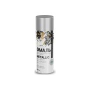 Аэрозольная эмаль ЛАКРА Metallic серебро